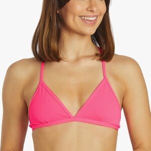 JOLYN
Women's Triangle Solid Bikini Top